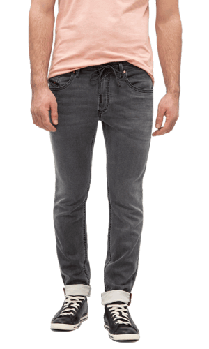 Black jogger jeans