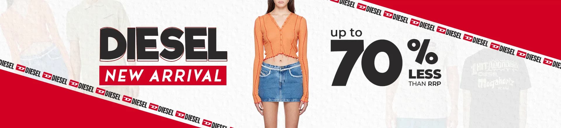Diesel new arrivals — up to 70% less than RRP