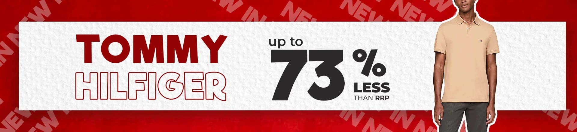 Tommy Hilfiger — up to 73% less than RRP