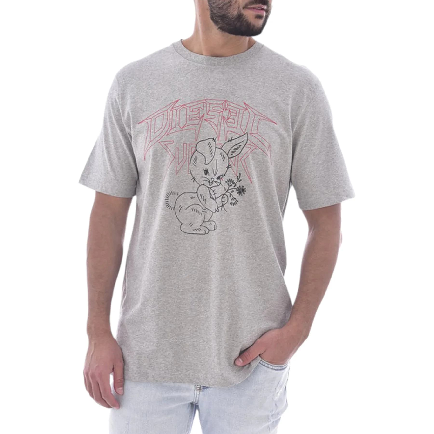 DIESEL T JUST W1 Mens T Shirts 