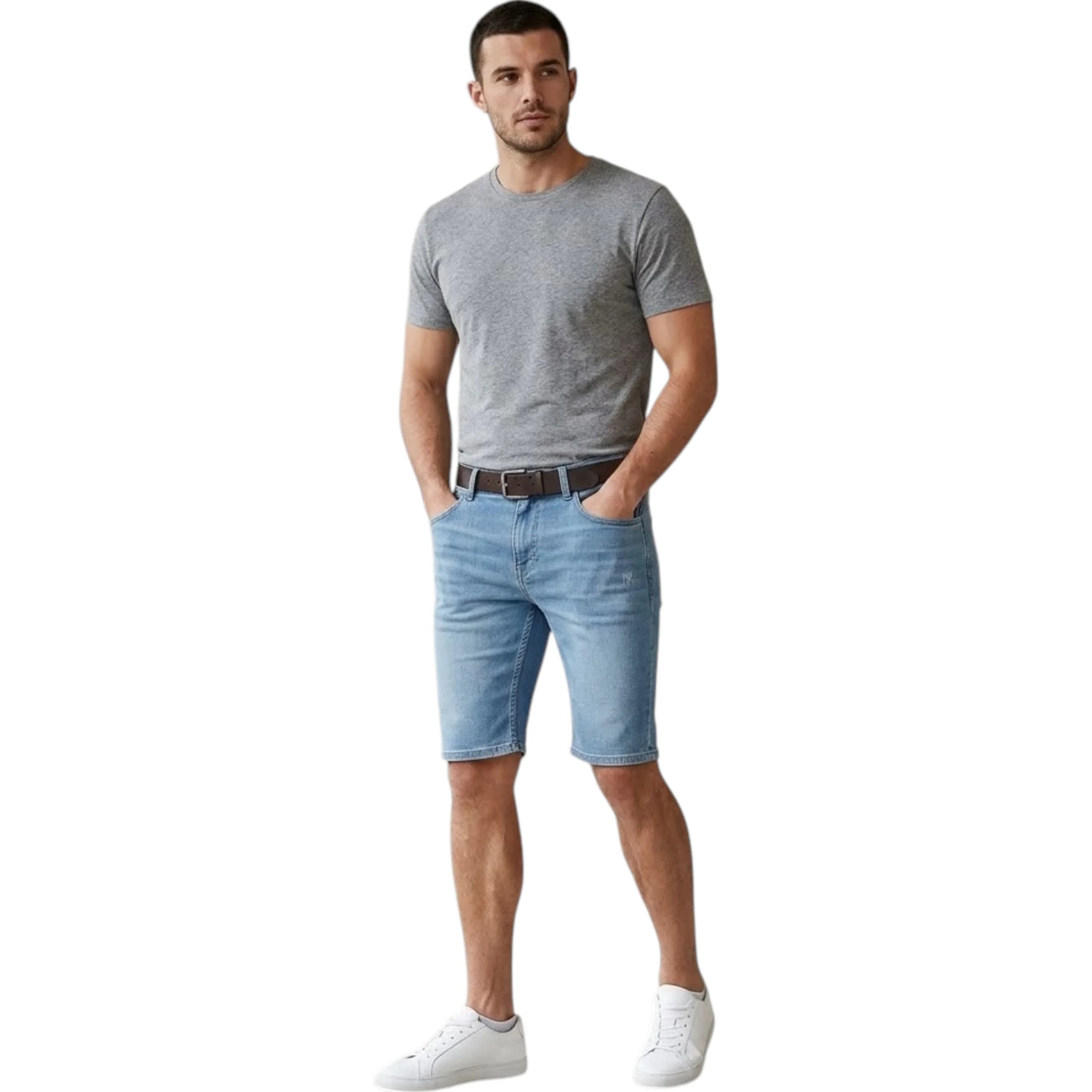 Harmont & Blaine Mens Denim Shorts