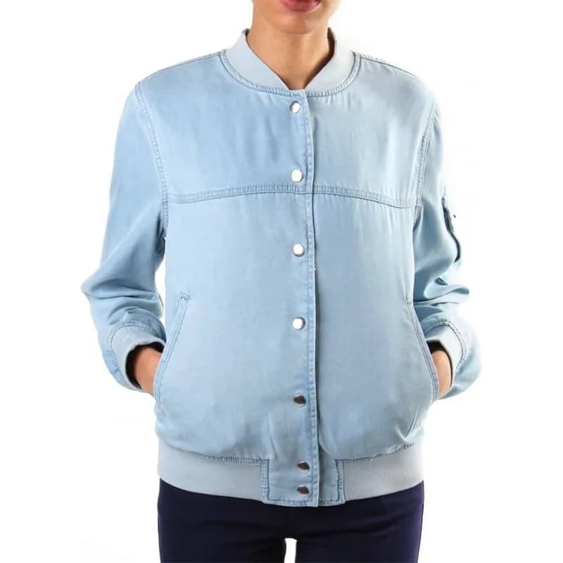 DIESEL DE MATTY 0DAME Womens Denim Jacket