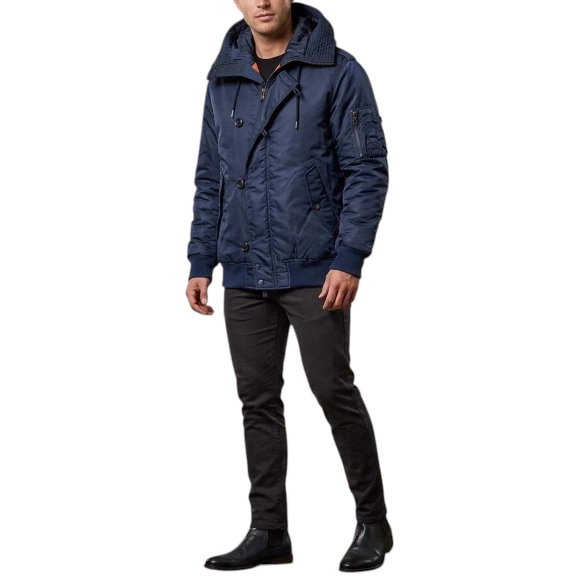 DIESEL BLACK GOLD JUACAMOLE BGNGC Mens Jacket Hoodie