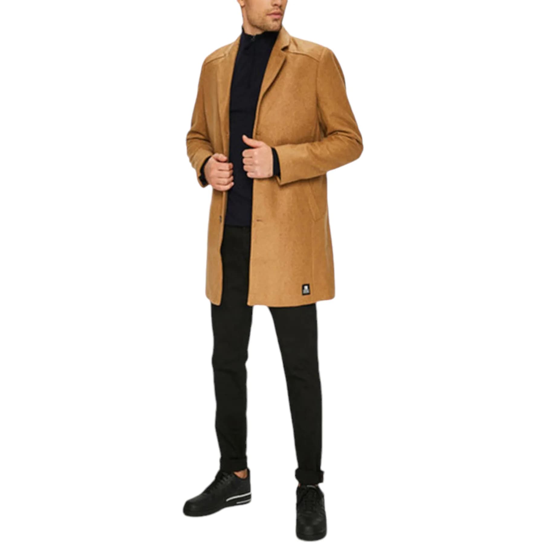 TOM TAILOR Mens Trench Over Coat Jacket