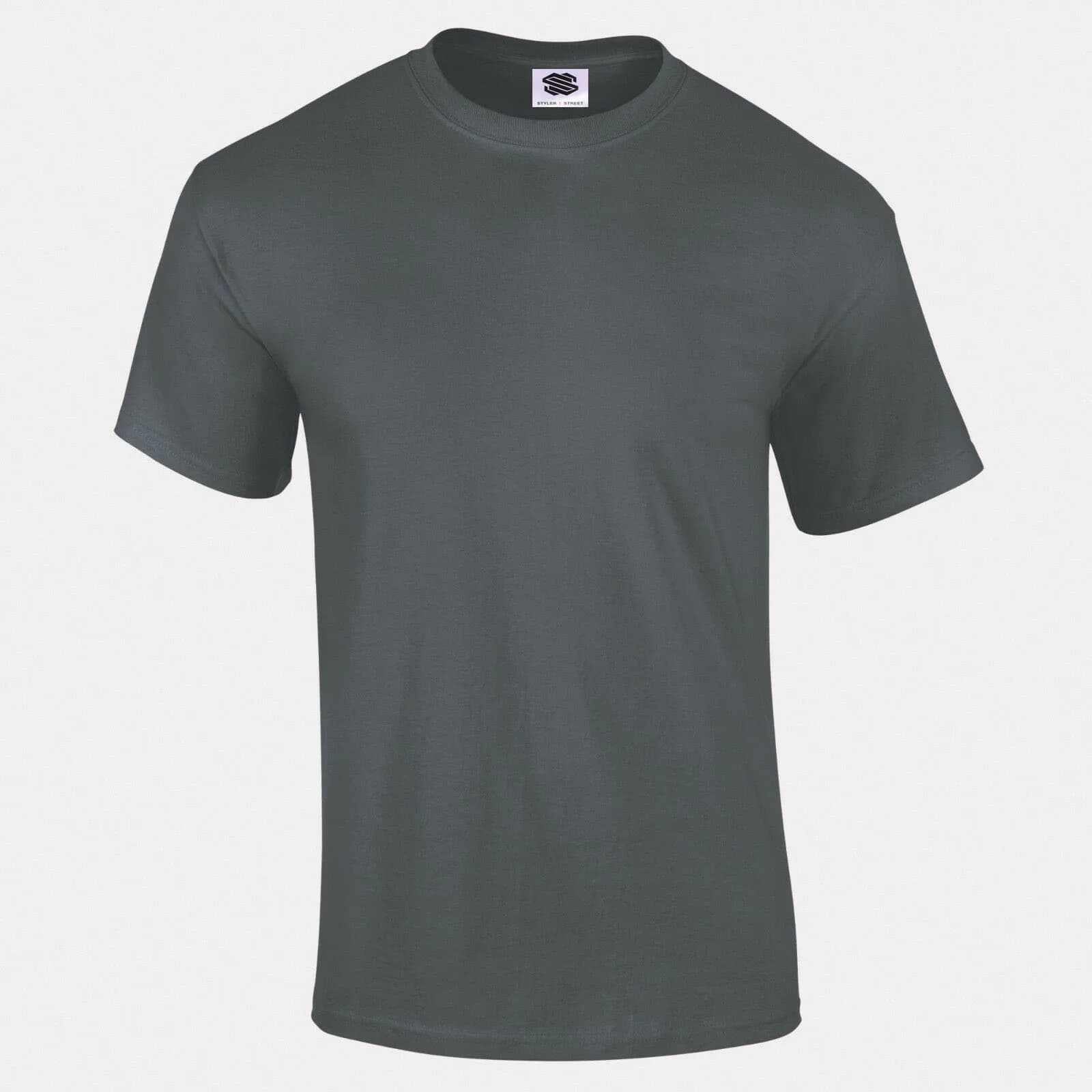 Styler Street Mens Plain T Shirt