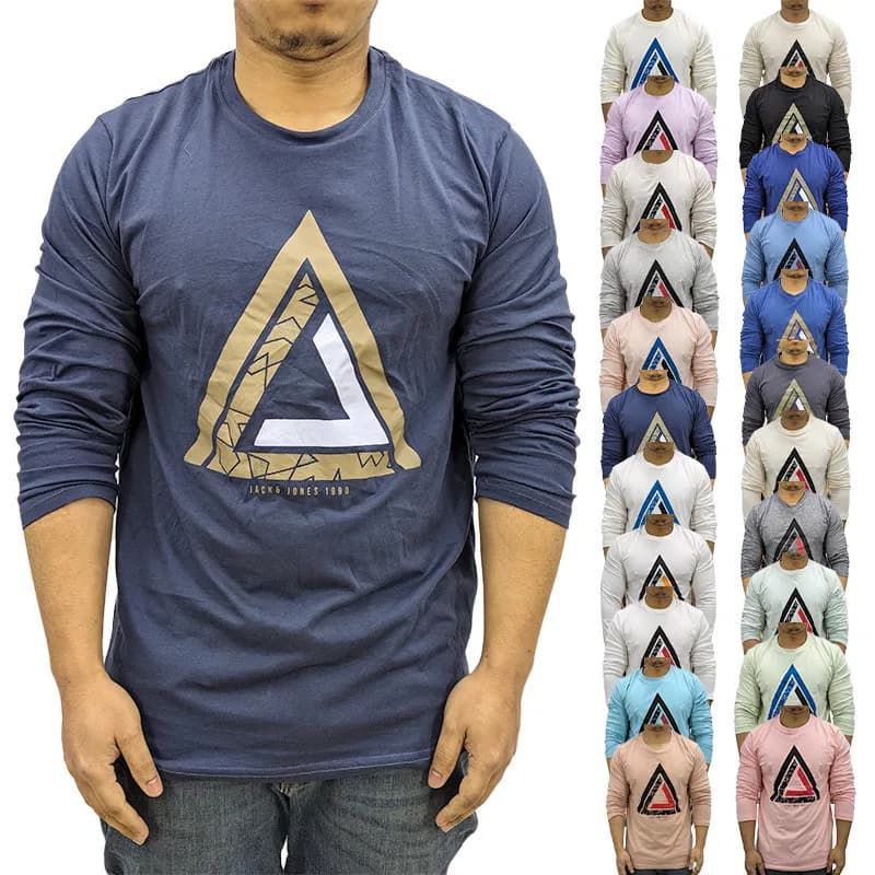 Jack & Jones Mens Crew Neck T Shirts 