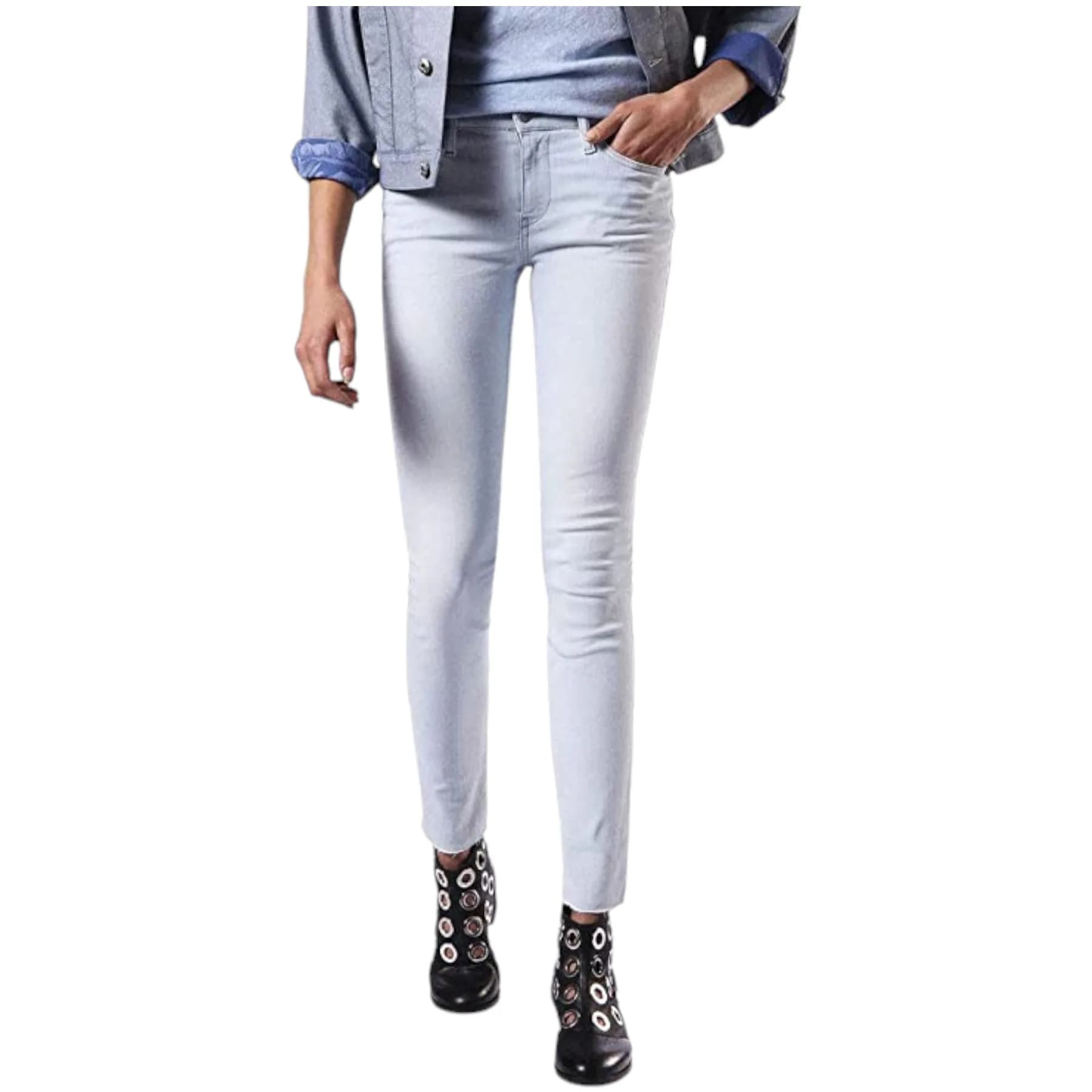 DIESEL SKINZEE 084EY Womens Denim Jeans