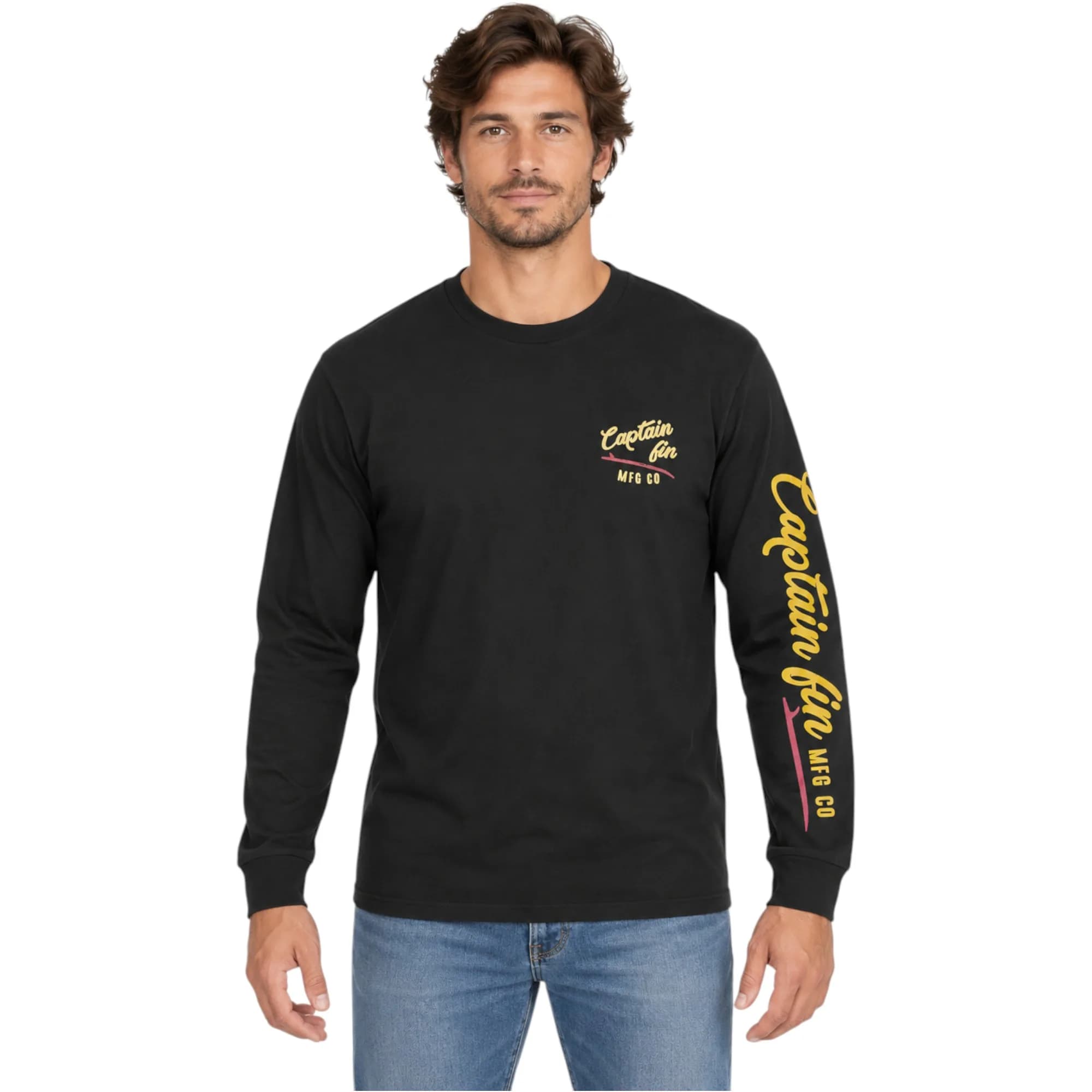 Captain Fin Slick Side Mens T Shirts