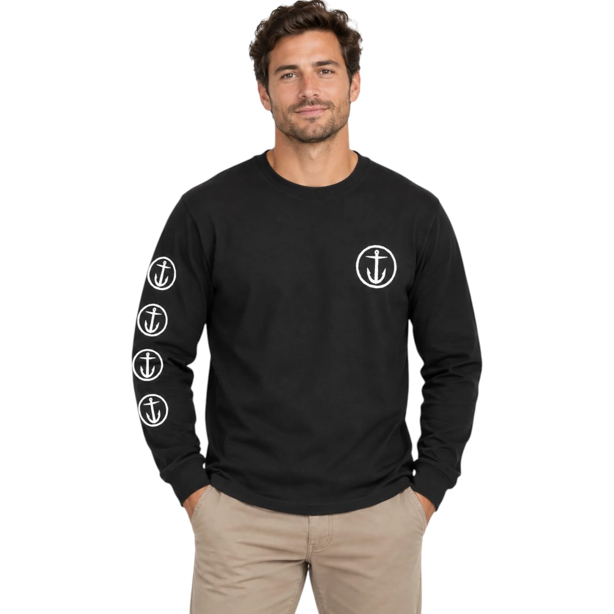 Captain Fin OG Logo Mens T Shirts