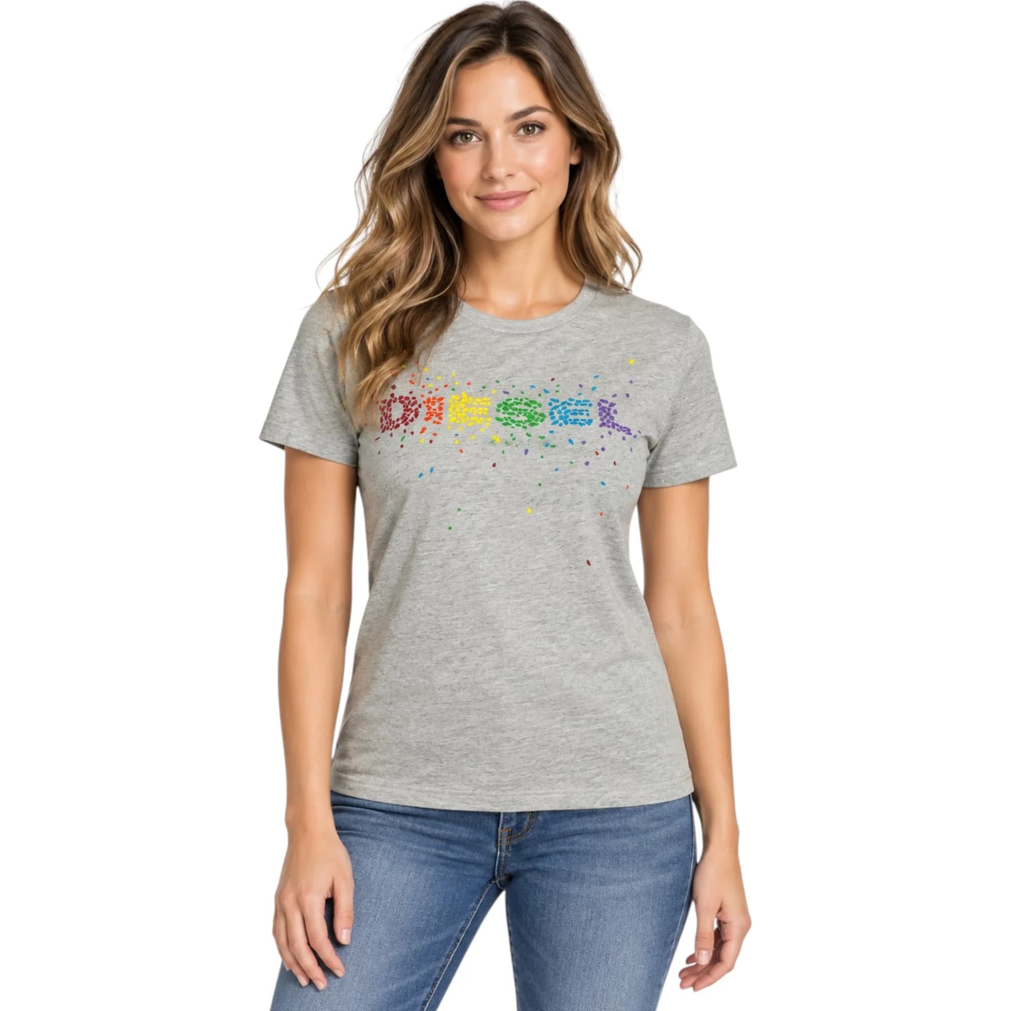 DIESEL T SILY Womens T Shirts 
