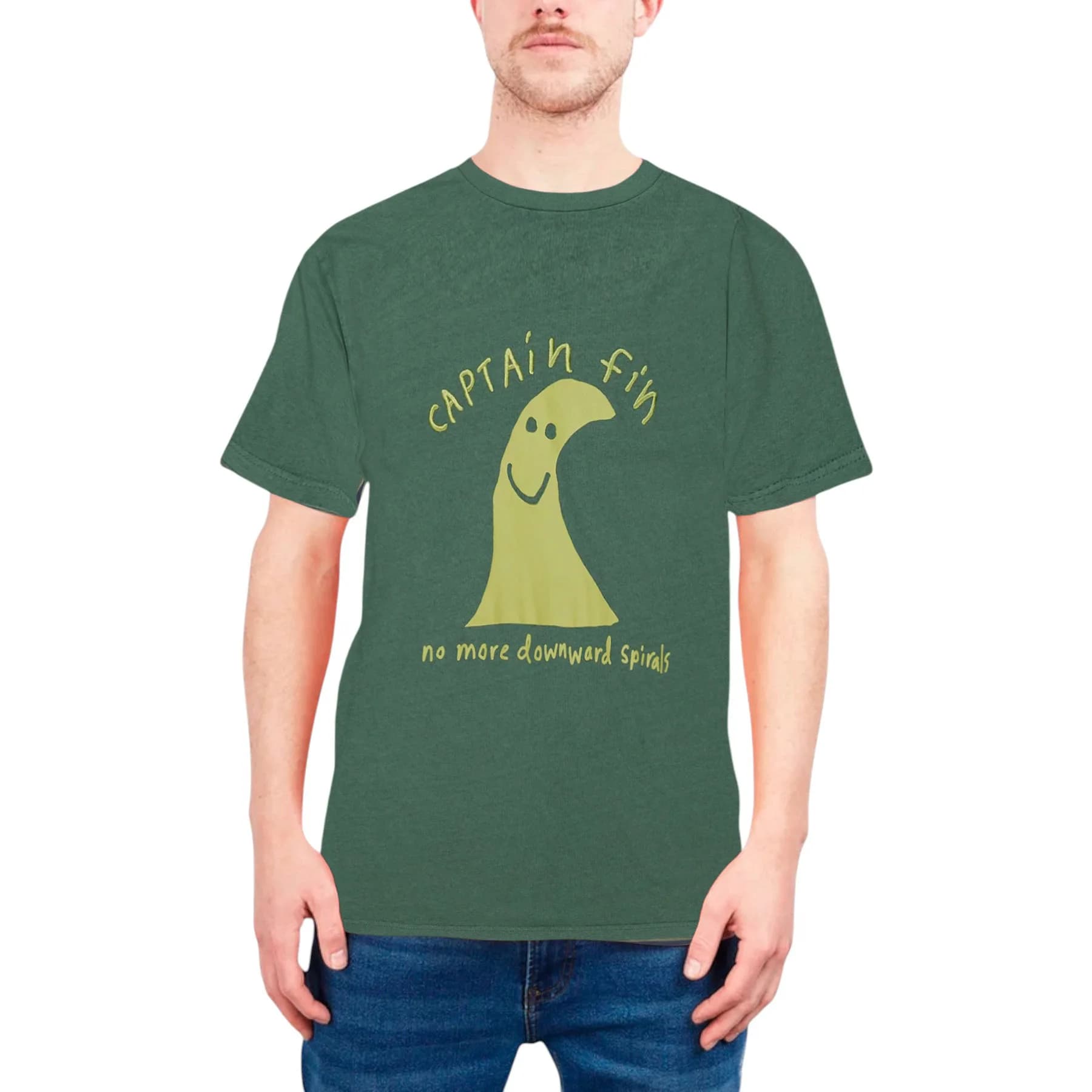 Captain Fin Ozzy Wrong Spirl Mens T Shirts