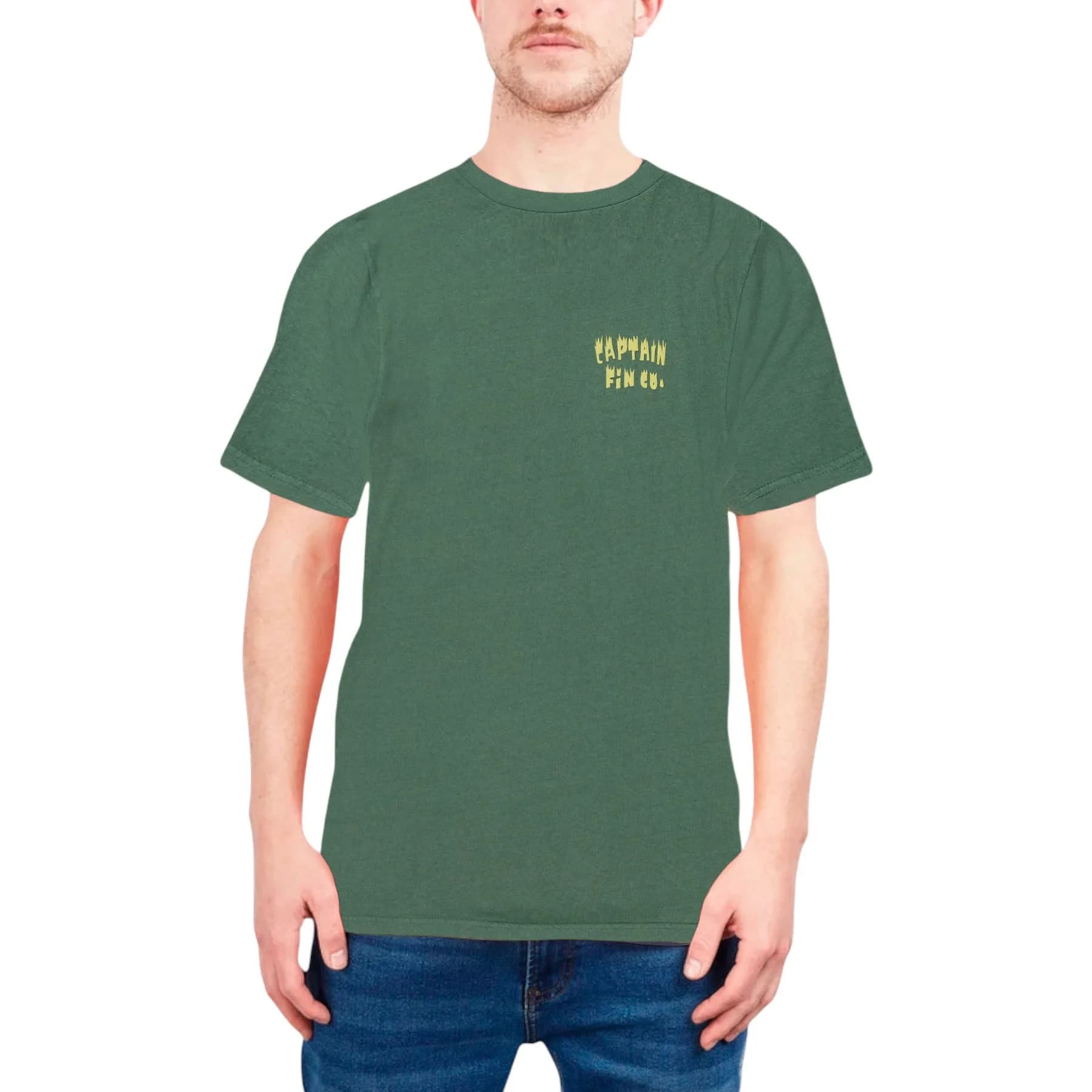 Captain Fin Ozzy Wrong Flamer Mens T Shirts