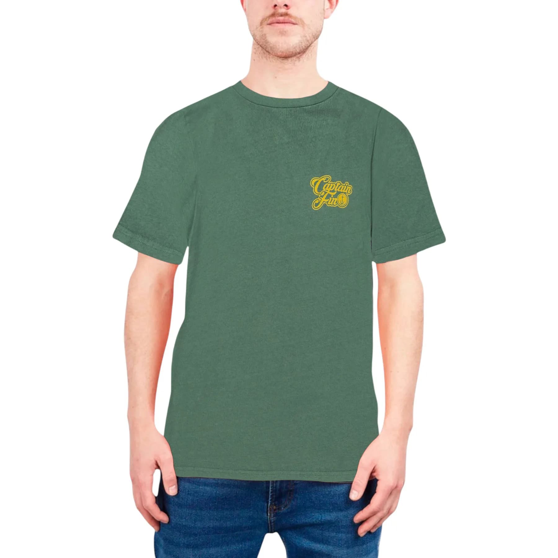 Captain Fin Oh Yeah Logo SS Mens T Shirts