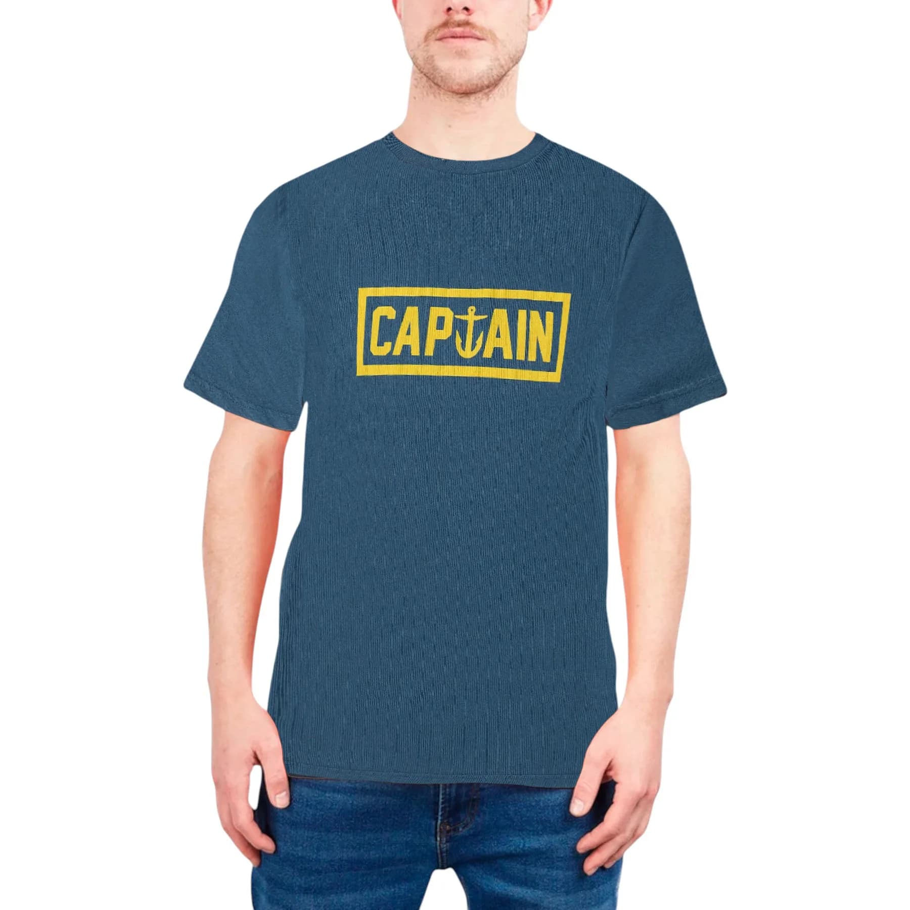 Captain Fin Naval Mens Graphic Print T Shirts