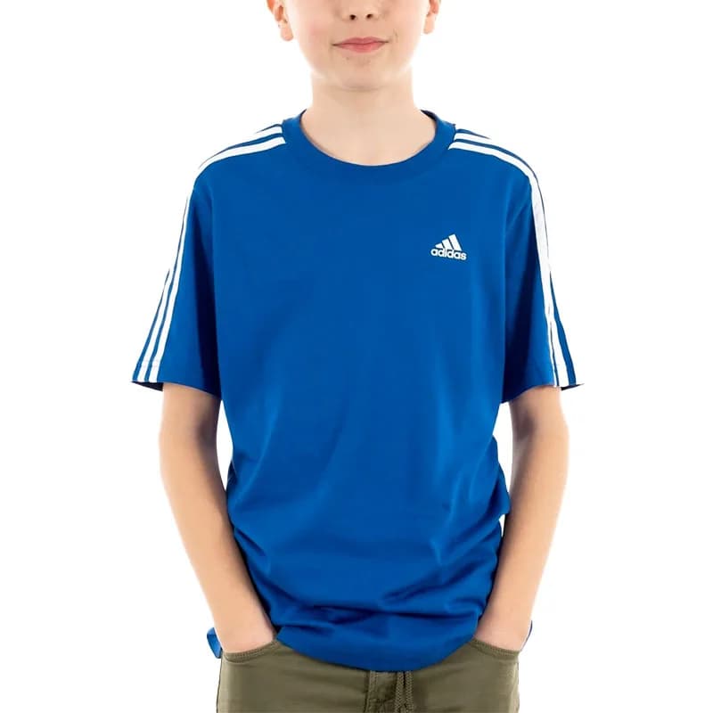 ADIDAS 3 Stripe Boys T Shirts