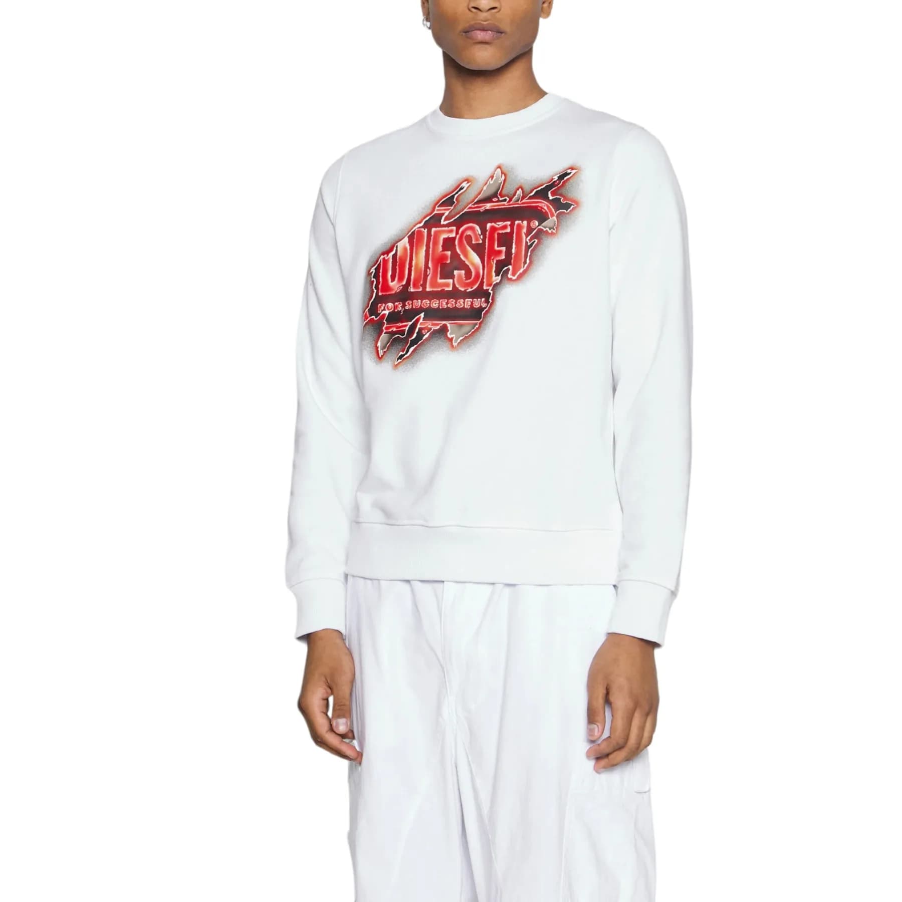 DIESEL S Ginn E9 Felpa Mens Sweatshirt