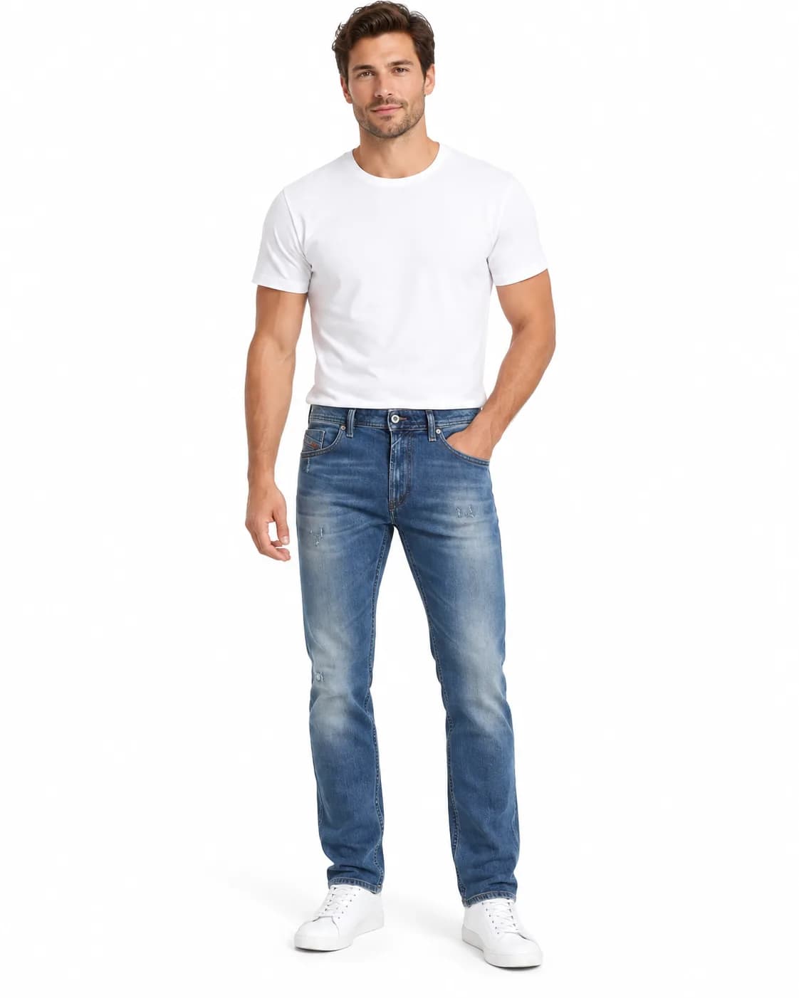DIESEL THOMMER 084NV Mens Denim Jeans