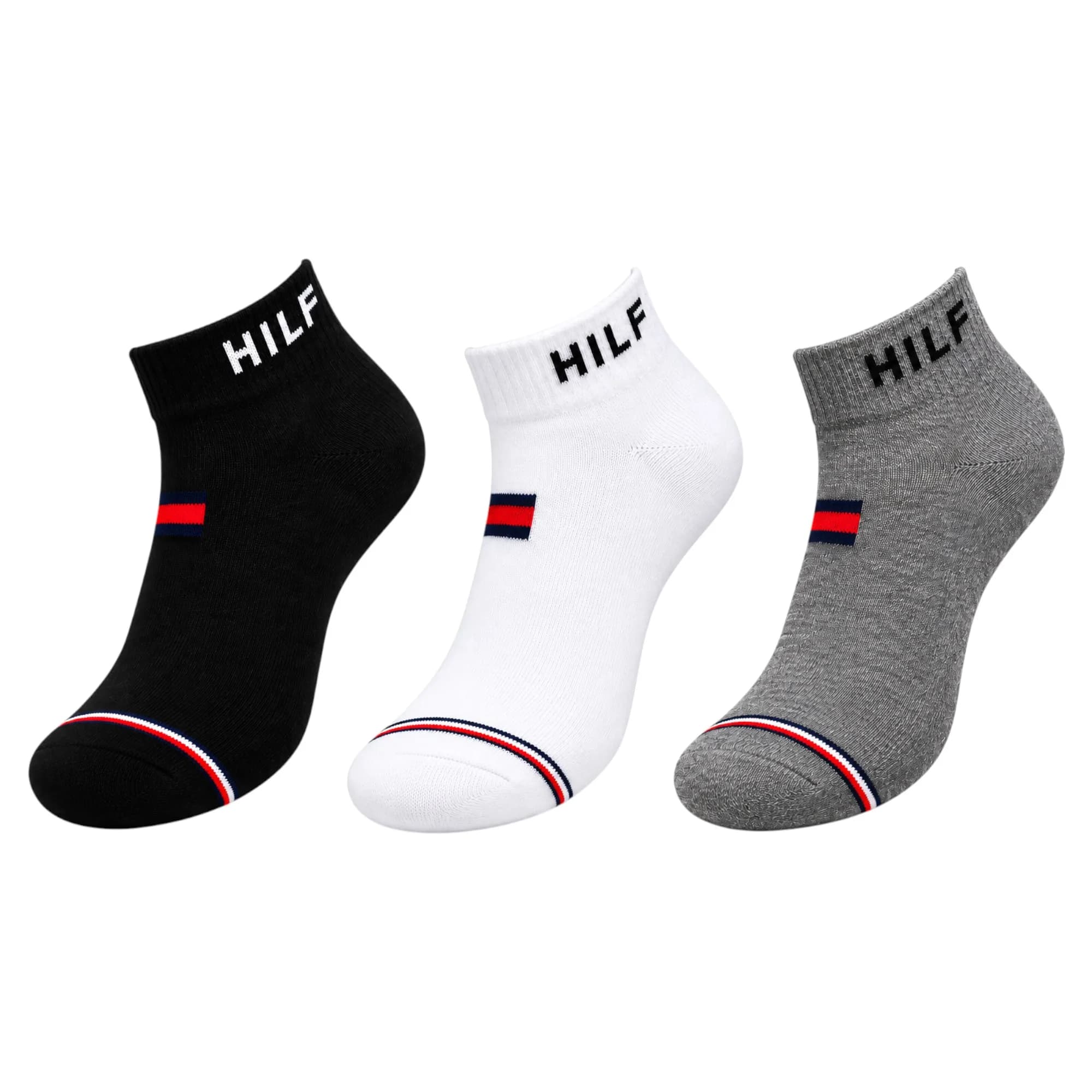 Tommy Hilfiger Mens Ankle Socks 3 Pack