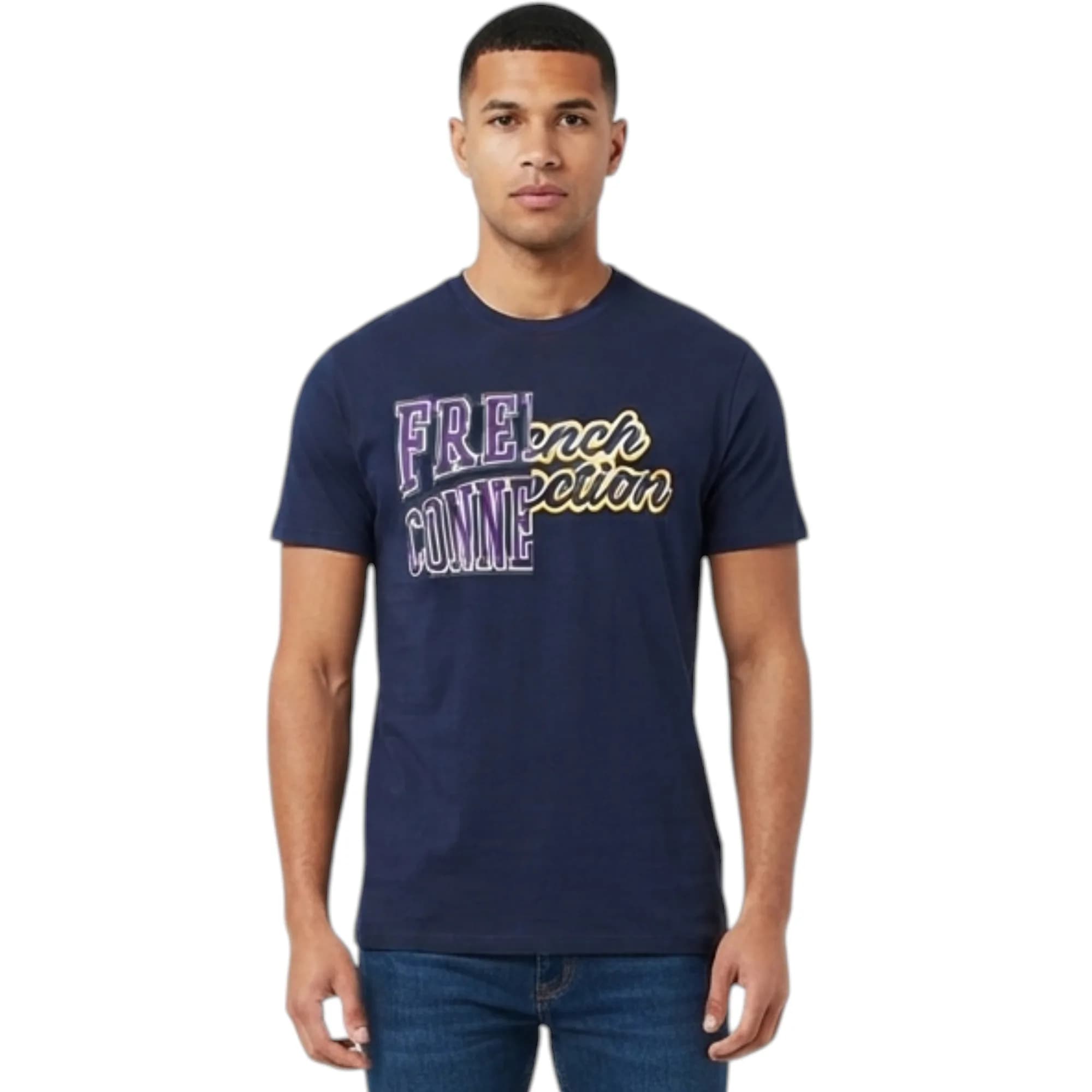 French Connection Mens Printed T Shirts