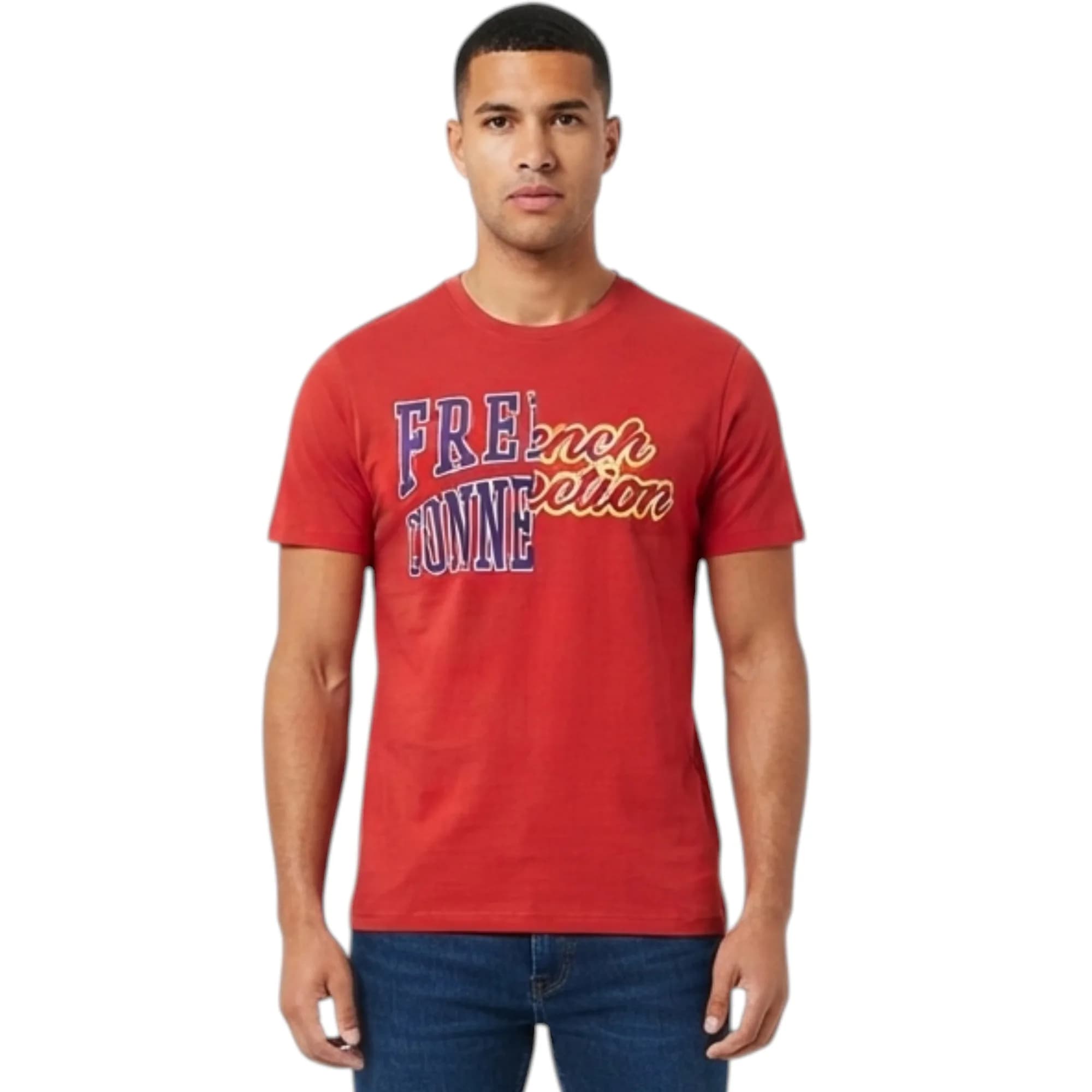 French Connection Mens Printed T Shirts