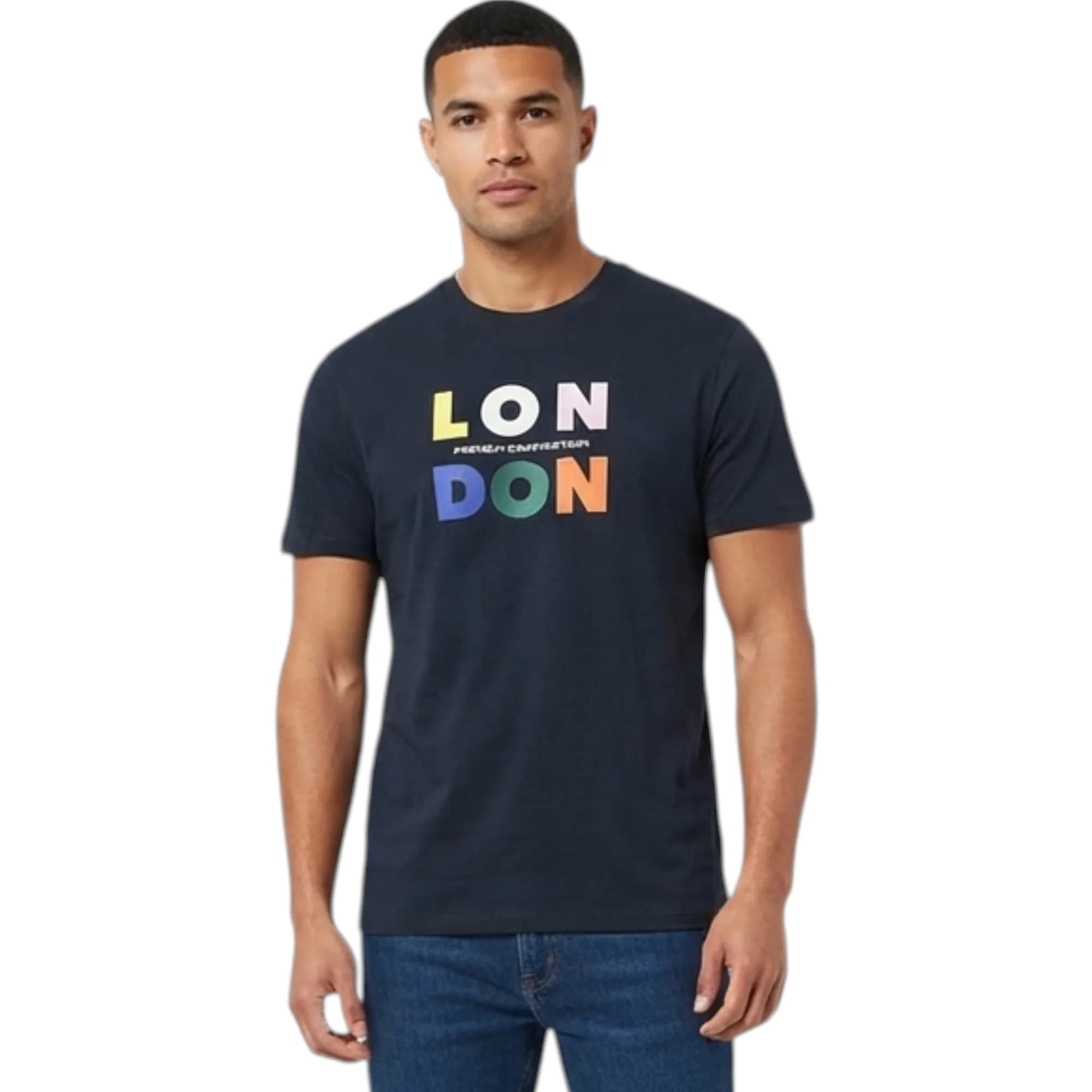 French Connection Mens Printed T Shirts