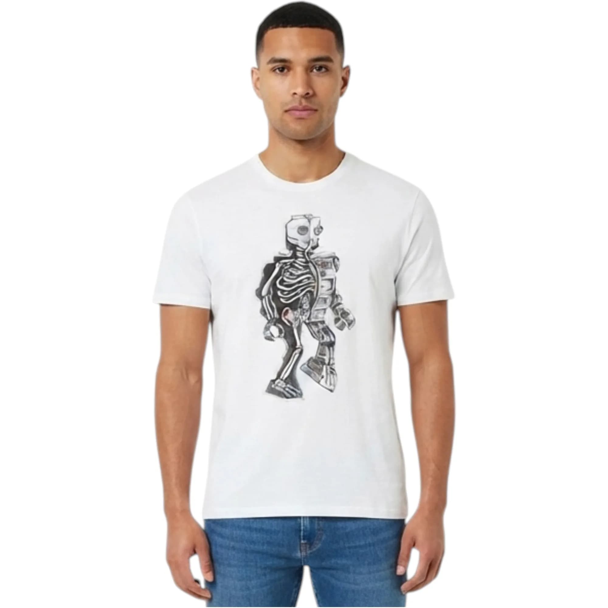 French Connection Mens Printed T Shirts