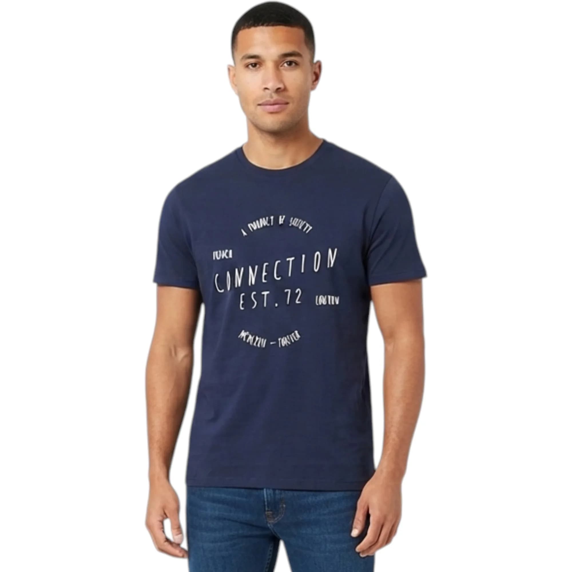 French Connection Mens Printed T Shirts