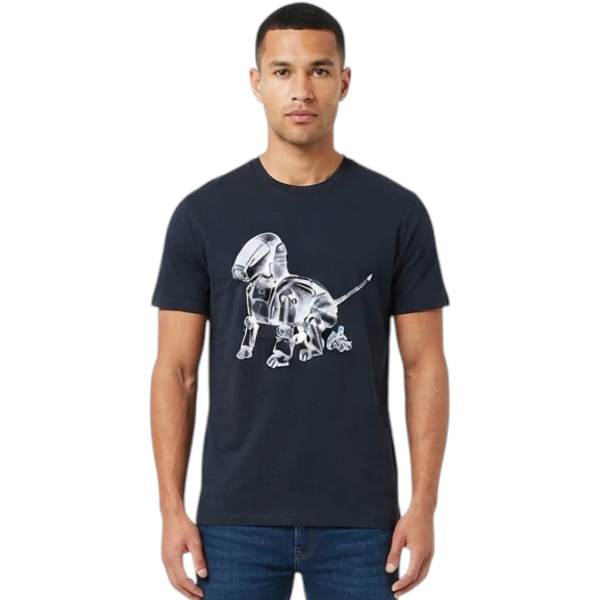 French Connection Mens Printed T Shirts