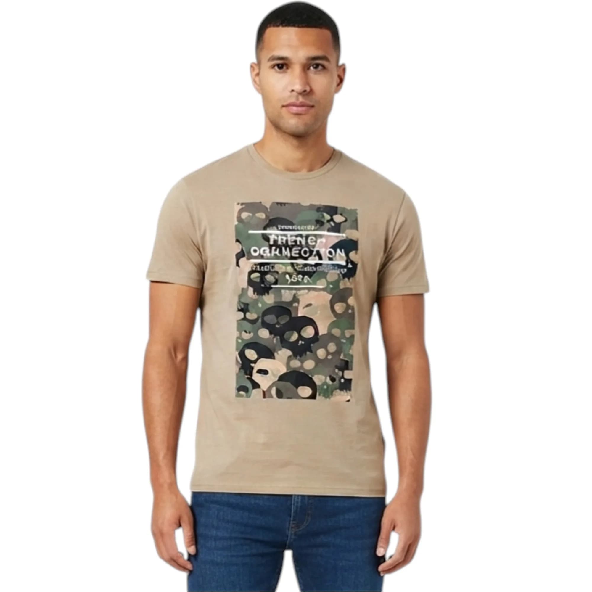 French Connection Mens Printed T Shirts