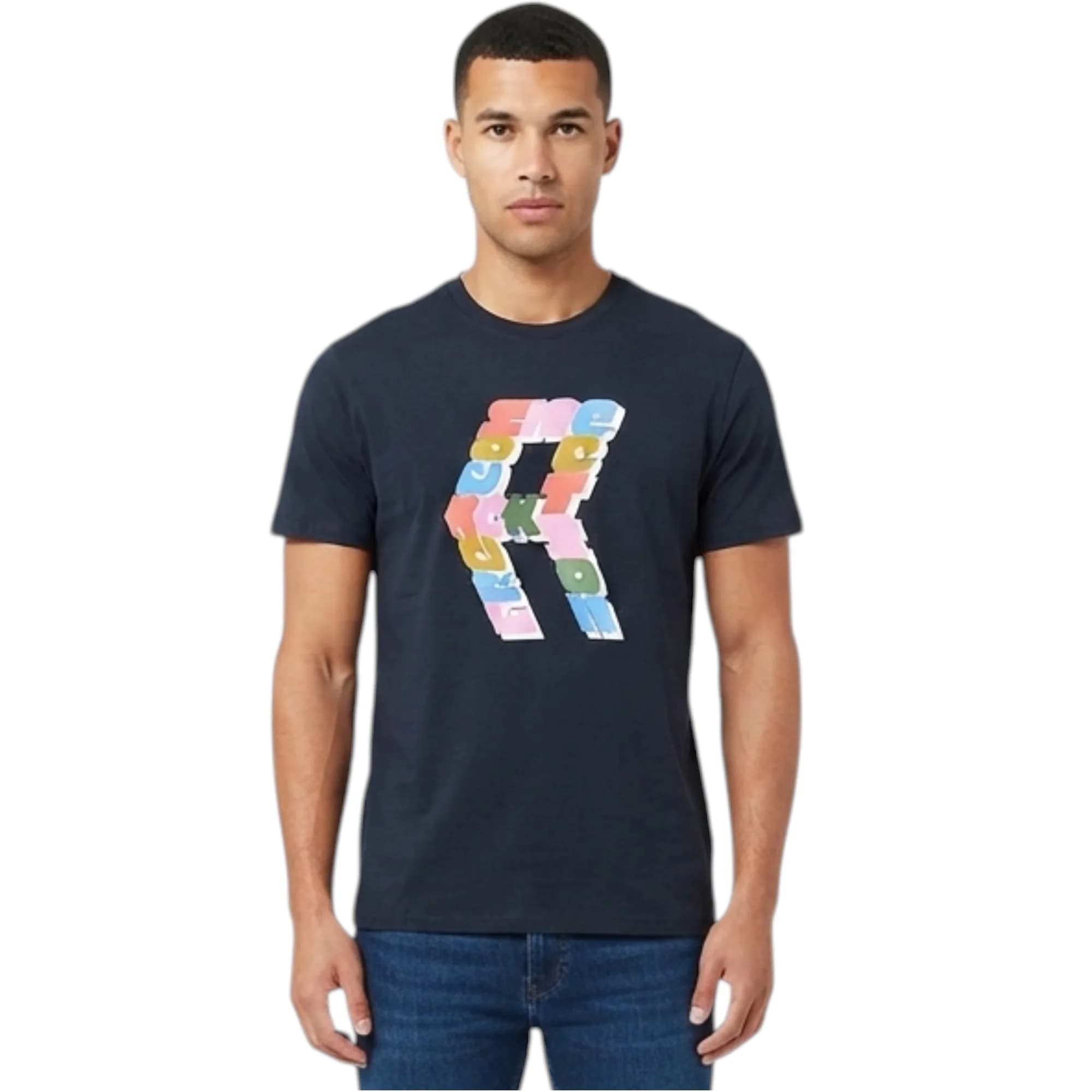 French Connection Mens Printed T Shirts