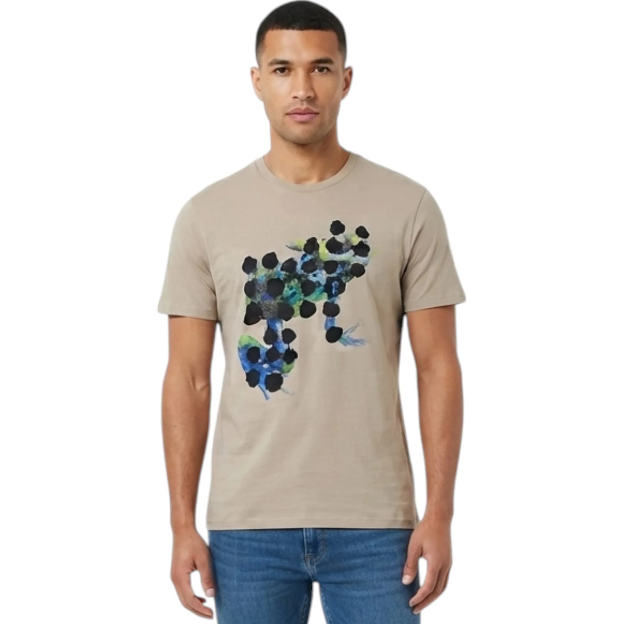 French Connection Mens Printed T Shirts