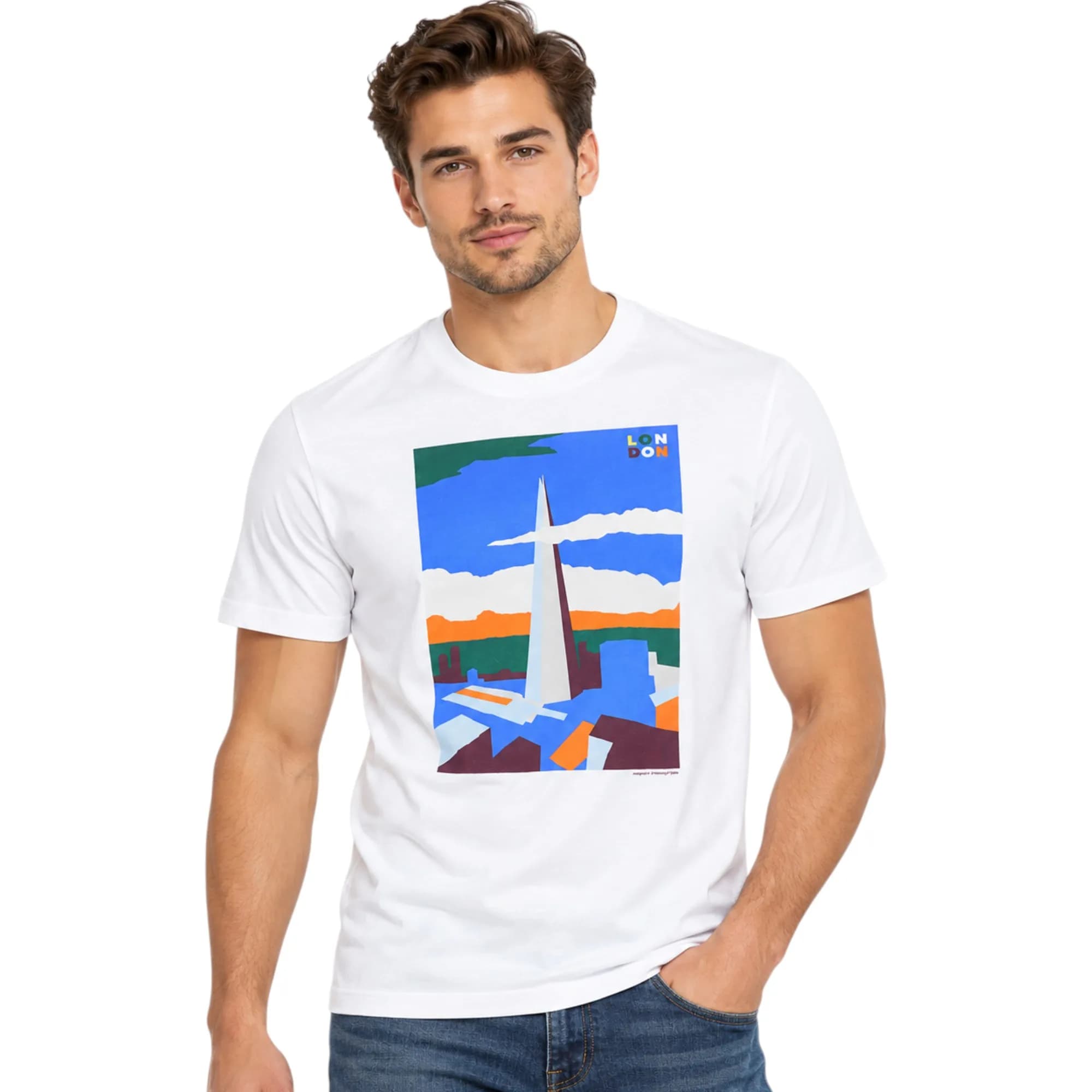 French Connection Mens Printed T Shirts