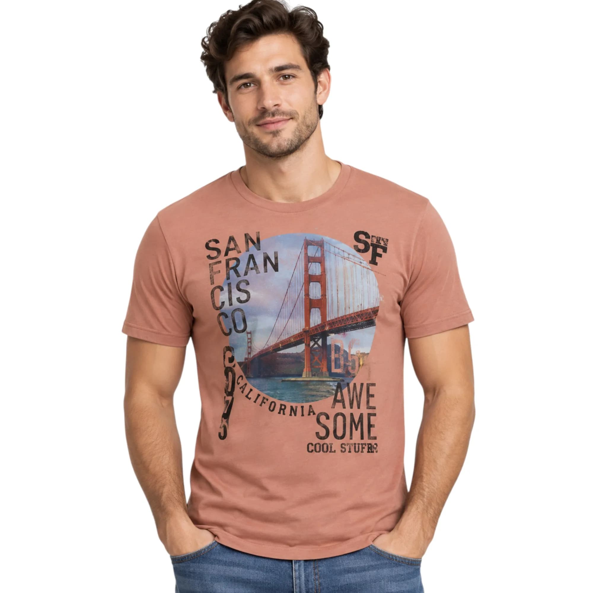 Stanley Stella Mens Printed T Shirts