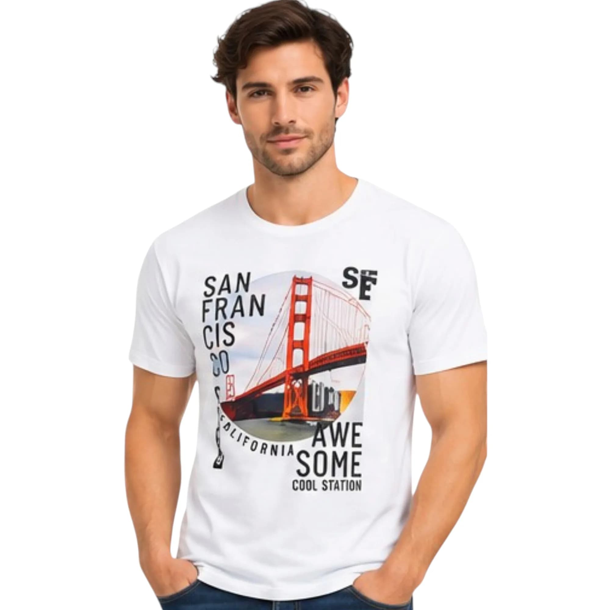 Stanley Stella Mens Printed T Shirts