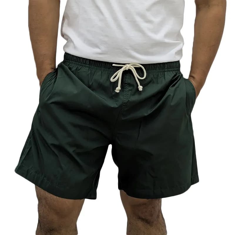 Featured product image of mens-swimming-shorts-swim-board-surf-trunks-swimwear-green