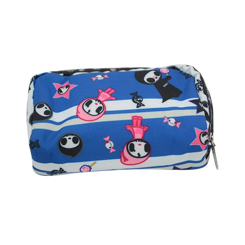 Featured product image of tokidoki-pencil-pen-case-graffiti-boys-girls-cosmetic-make-up-bag-blue