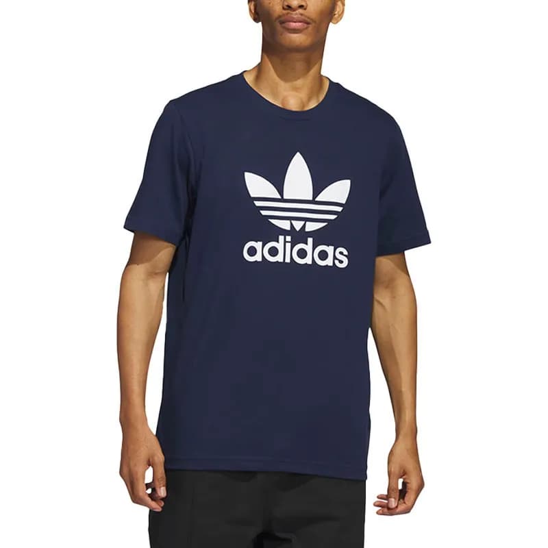 Featured product image of adidas-originals-mens-t-shirts-oversize-trefoil-logo