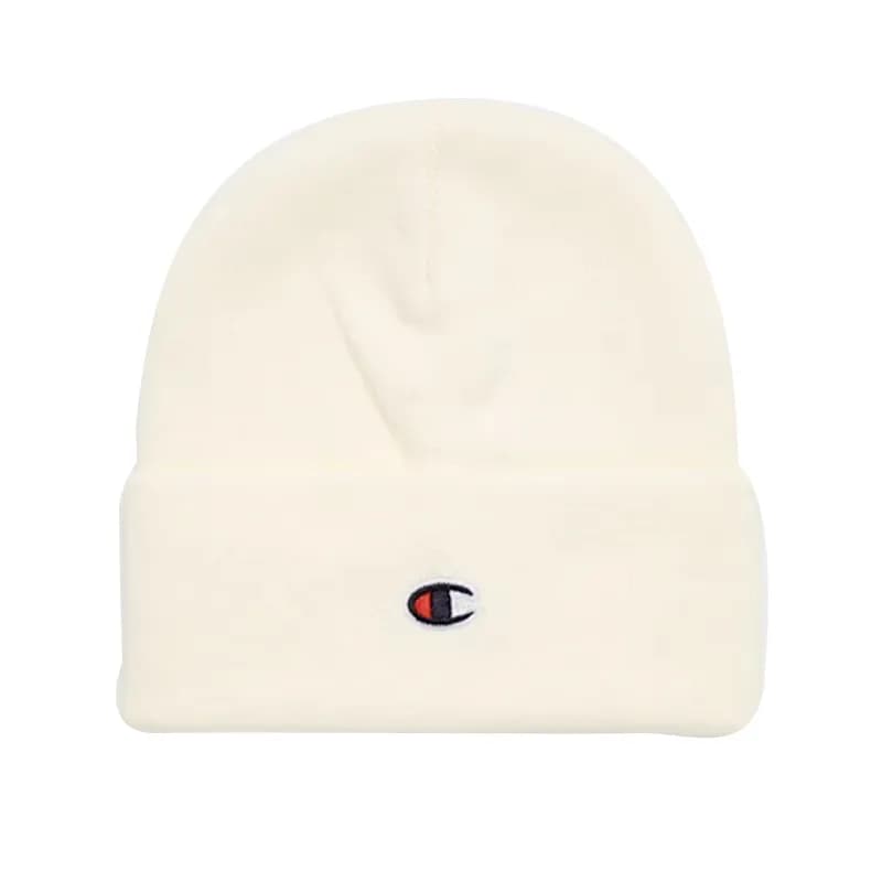Featured product image of champion-mens-beanie-hat-winter-thick-knitted-ribbed-light-beige