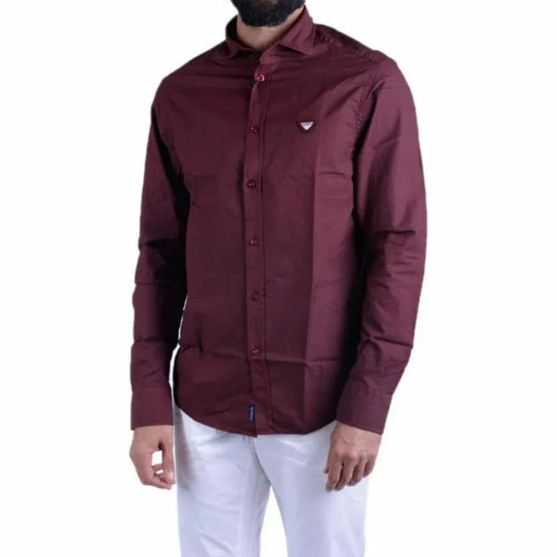 Featured product image of armani-jeans-6x6c74-mens-shirt-summer-long-sleeve-regular-fit-casual-shirt