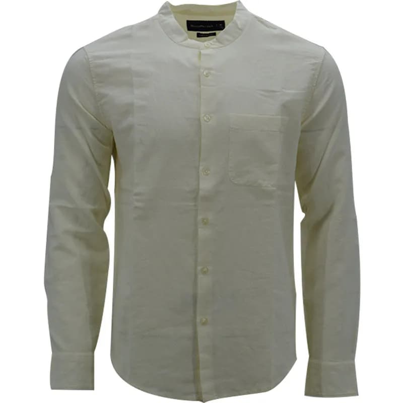 Featured product image of abercrombie-fitch-mens-shirt-summer-long-sleeve-soft-cotton-casual-formal-top