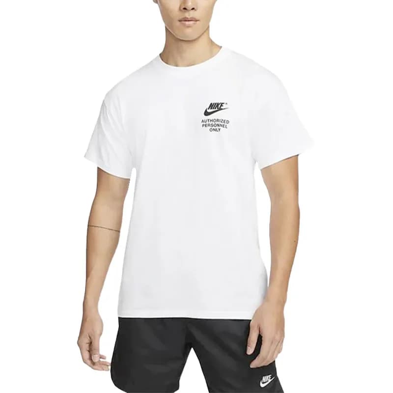 Featured product image of nike-dm6428-mens-t-shirts-cotton-quick-dry-white-tee
