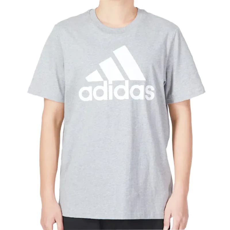 Featured product image of adidas-ic9350-mens-t-shirts-essentials-crew-neck-tee-grey