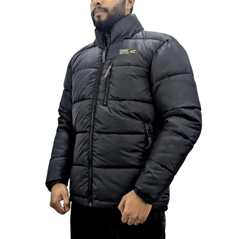 Featured product image of camel-active-mens-puffer-jacket-quilted-detachable-hood