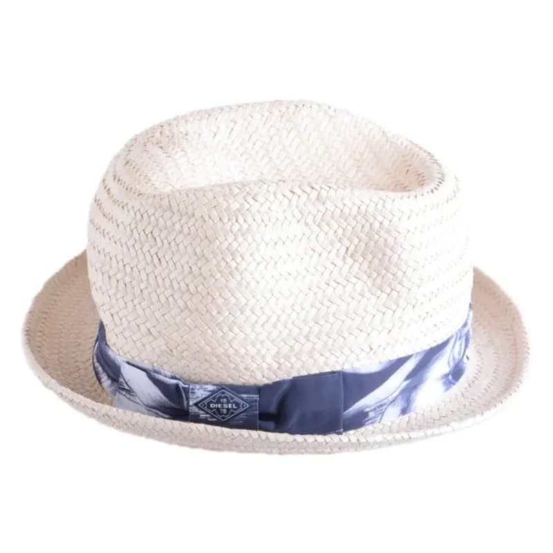 Featured product image of diesel-caranx-0aaac-100-womens-fadora-hat-casual-homburg-summer-tribly-cap-italy