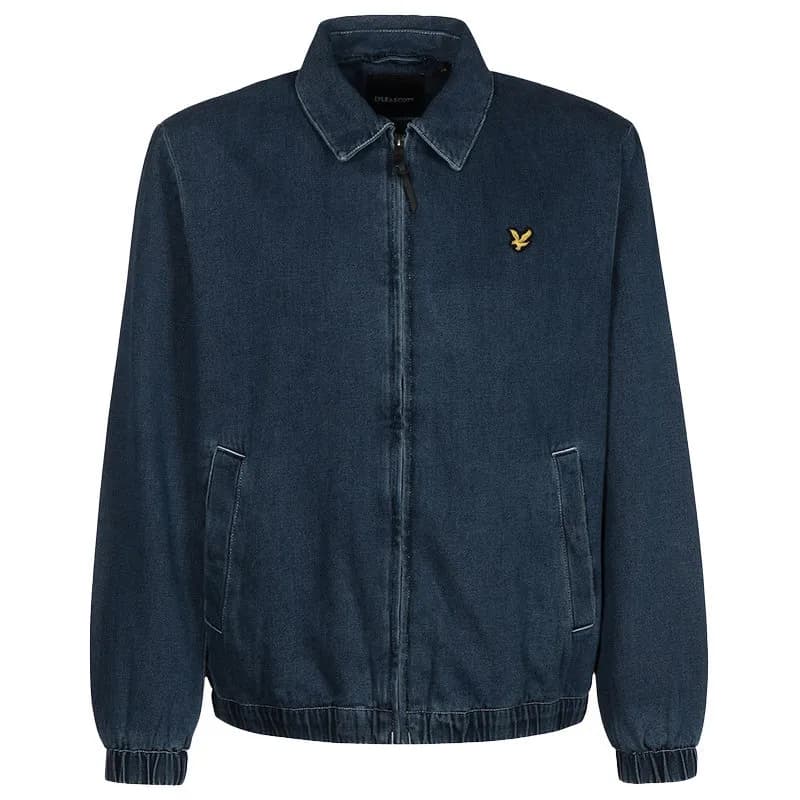 Featured product image of lyle-and-scott-mens-denim-trucker-jacket-blue