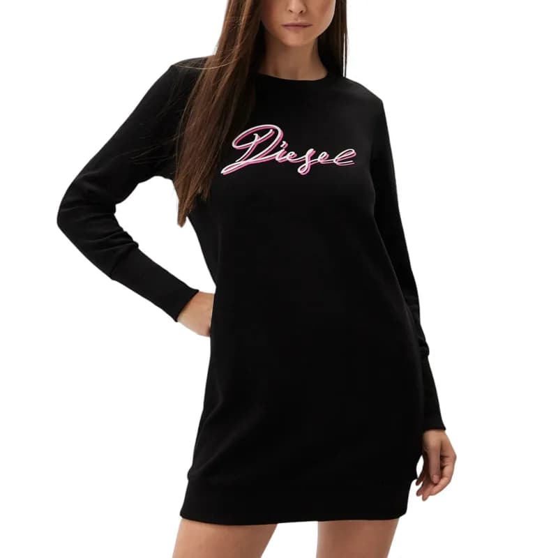 Featured product image of diesel-d-yvonne-womens-sweatshirts-long-sleeve-sweat-dress