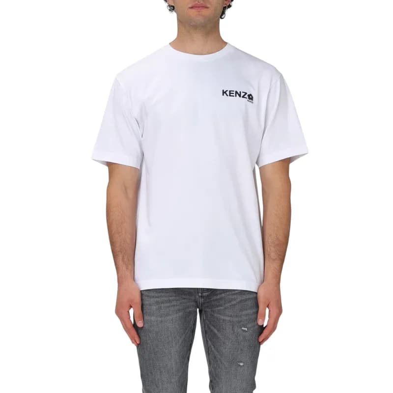 Featured product image of kenzo-boke-flower-20-mens-t-shirts-casual-cotton-tops-white