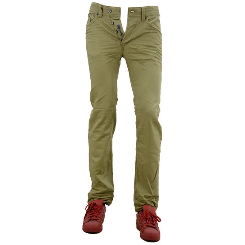 Featured product image of diesel-darron-008qu-mens-denim-jeans-light-olive