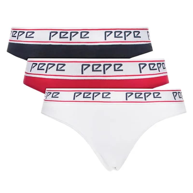Featured product image of pepe-jeans-10438-womens-bikini-brief-3-pack