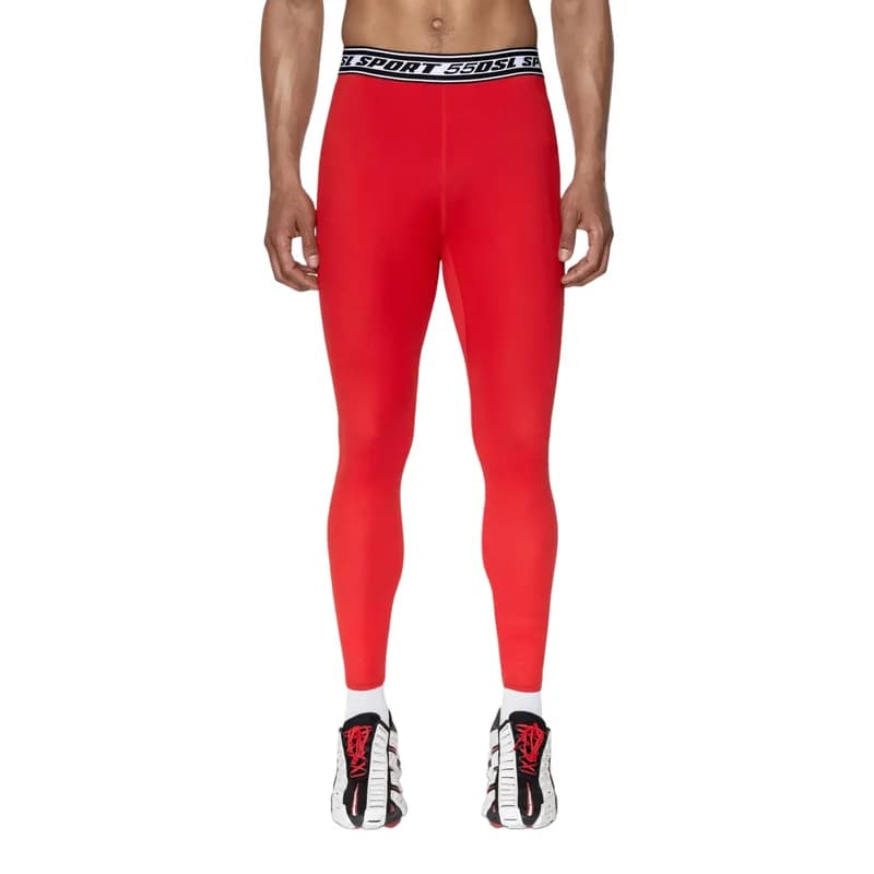 Featured product image of diesel-amsb-defansel-mens-tights-quick-dry-pantyhose-pants-red